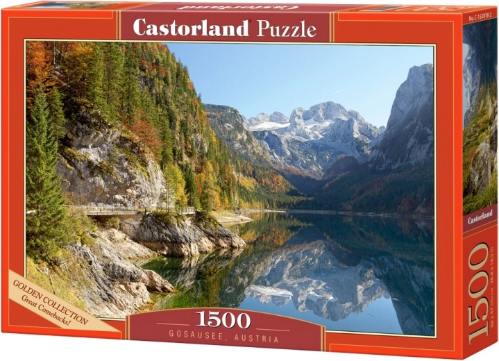 Παζλ Castorland 1500 κομμάτια – ανατολή του ήλιου πάνω από το Castelmezzano – Παζλ