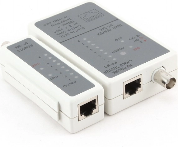 Ελεγκτής καλωδίων RJ45 και RG-58