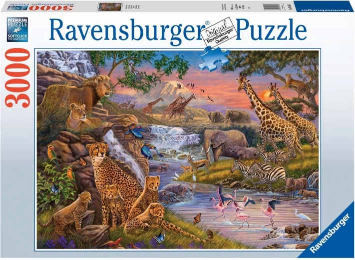 Παζλ Ravensburger Animal Kingdom 3000 κομμάτια
