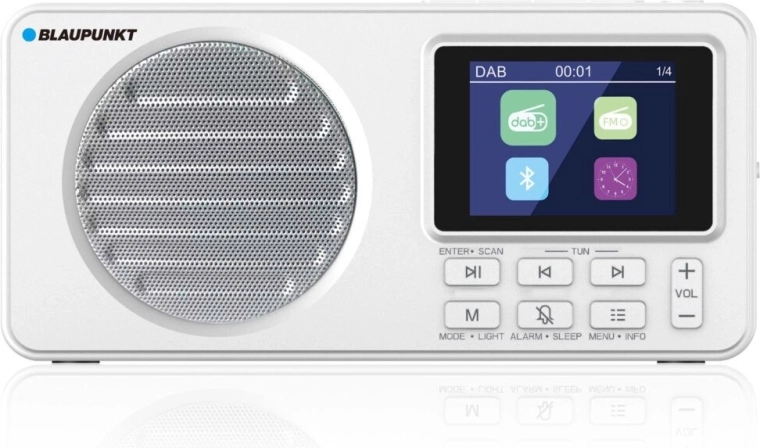 Φορητό ψηφιακό ραδιόφωνο Blaupunkt DR6 λευκό