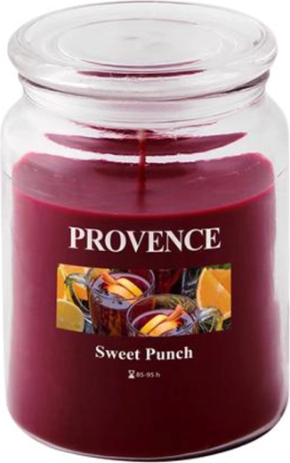 Αρωματικό κερί σε γυάλινο δοχείο PROVENCE γλυκό παντς 95 ώρες