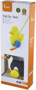 Ξύλινος σπρωχτός πιγκουίνος Viga Toys