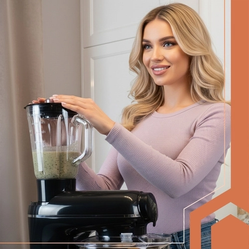 Γυάλινο μπλέντερ 1,5 l για smoothie και σούπες