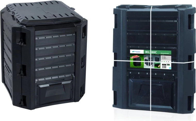 Κομποστοποιητής Compogreen 380 l – μαύρος, χωρίς συσκευασία