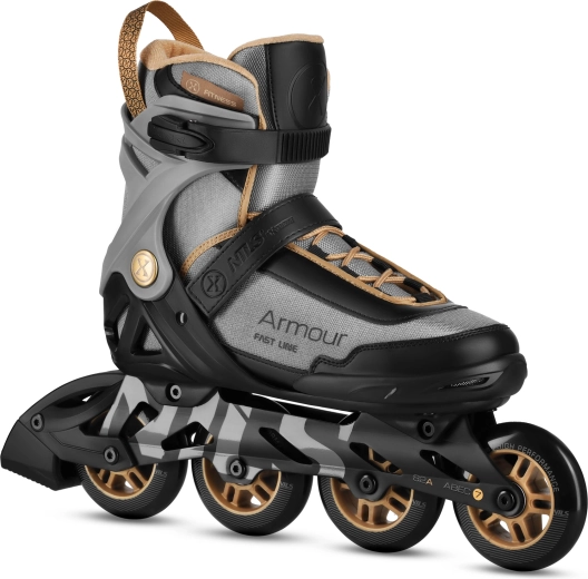 Inline πατίνια NILS Extreme Armour – Γκρι
