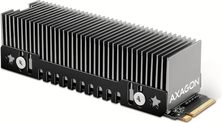 Παθητική αλουμινένια ψύκτρα για M.2 SSD 2280, ύψος 24 mm
