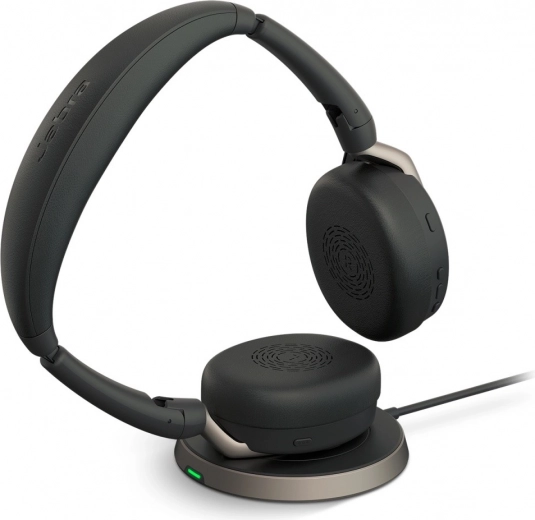 Ασύρματα ακουστικά Jabra Evolve2 65 Flex με φορτιστή