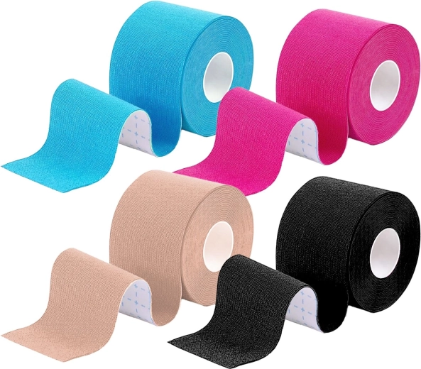 Σετ 4 ταινιών kinesio 5 m × 5 cm