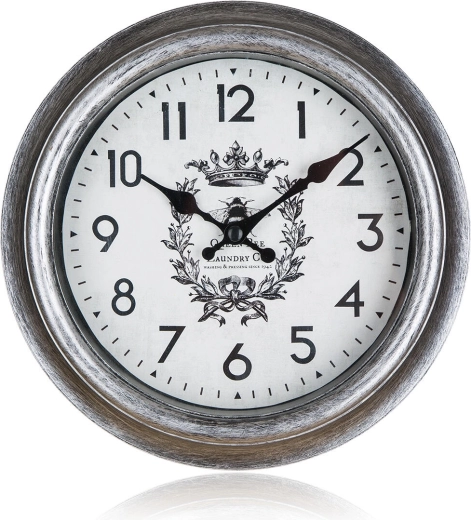 Επιτοίχιο ρολόι CROWN 22 cm