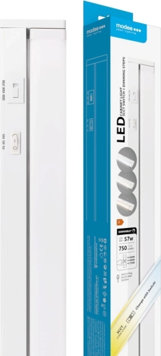 Modee LED φωτιστικό κάτω από ντουλάπι 8 W, 556 mm, 750 lm, 3CCT με διακόπτη και ντίμερ