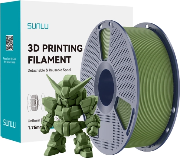Νήμα Sunlu PLA+ 2.0 λαδί 1,75 mm