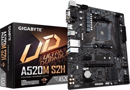 Μητρική πλακέτα Gigabyte A520M S2H AM4 mATX