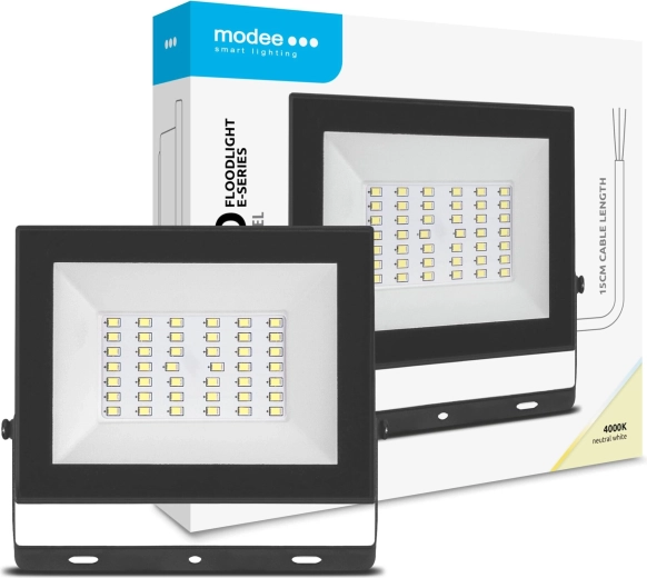 LED προβολέας Modee E-series Slim 30 W, 120°, 2400 lm, ουδέτερο λευκό