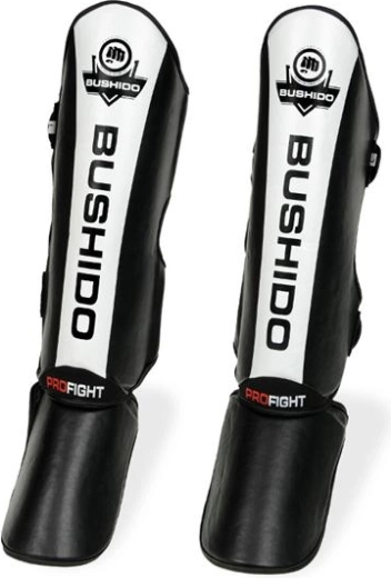 Επικαλαμίδες & προστατευτικά κουντεπιέ DBX Bushido Pro Fight – μαύρο-λευκό