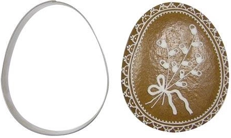 Ανοξείδωτο κουπάτ για μπισκότα – αυγό 11 cm