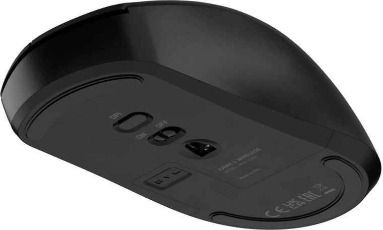 Ασύρματη ελευθερία 2,4 GHz και ζευγοποιημένος USB δέκτης