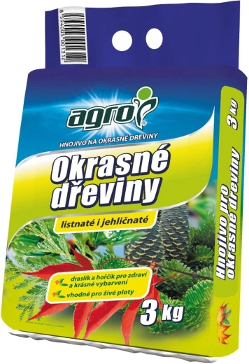 Λίπασμα για καλλωπιστικά ξυλώδη φυτά 3 kg AGRO