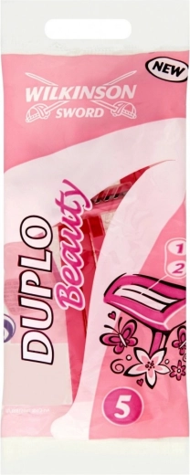 Γυναικείο ξυραφάκι μίας χρήσης WILKINSON Duplo Beauty (5 τεμ.)
