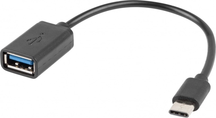 Αντάπτορας USB‑C σε USB‑A 2.0 OTG 0,15 m μαύρος