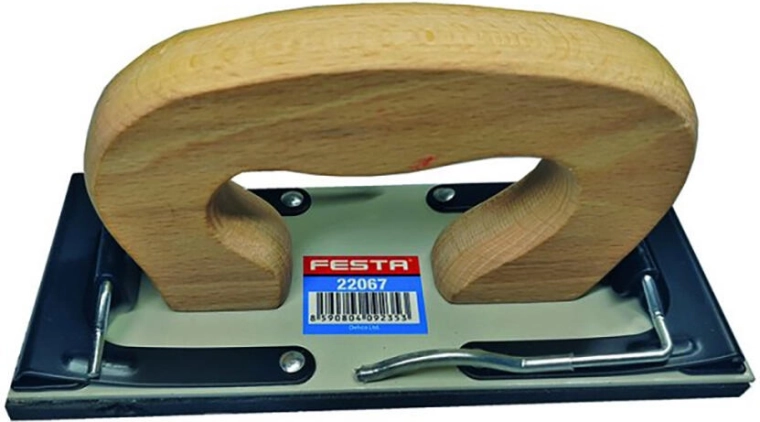 Ξύλινη λαβή/βάση γυαλόχαρτου 170 × 70 mm FESTA