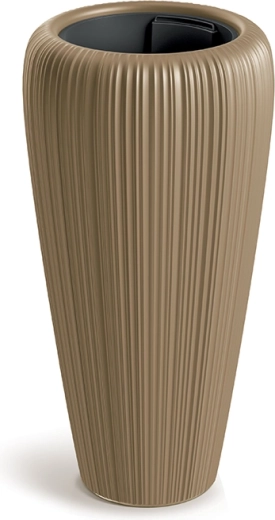 Γλάστρα Orobo σε καραμελέ χρώμα, 39,5 cm