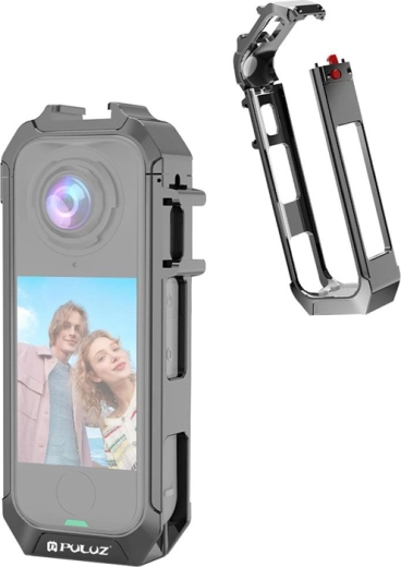 Μεταλλική προστατευτική θήκη Puluz για Insta360 X4 Air γκρι