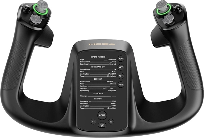Moza Racing MFY Yoke AS012 αεροπορικό χειριστήριο (yoke) για PC