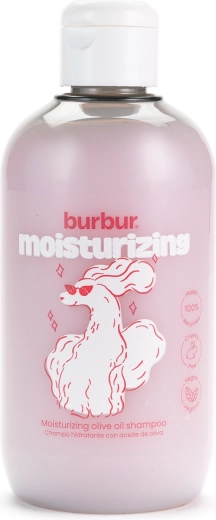 BURBUR ενυδατικό σαμπουάν για σκύλους με aloe vera και νιφάδες βρώμης 400 ml