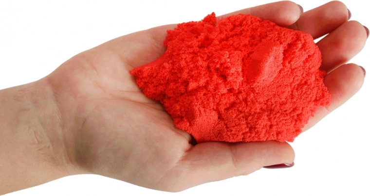 Μαγική κινητική άμμος για παιδιά 1 kg – Κόκκινο