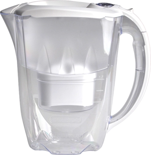 Κανάτα φιλτραρίσματος Amethyst 2,8 l + 3× ανταλλακτικό φίλτρο B100-25, λευκή