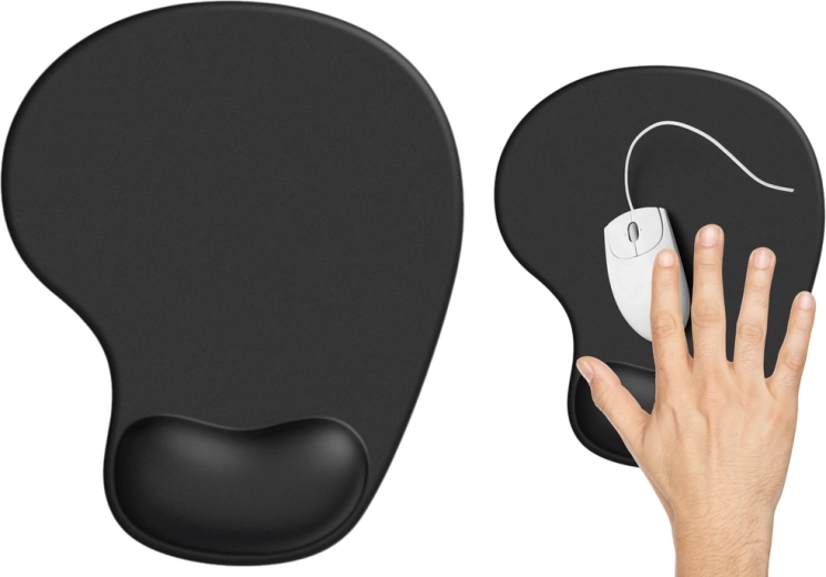 Εργονομικό mousepad με στήριγμα καρπού - 1 τεμάχιο