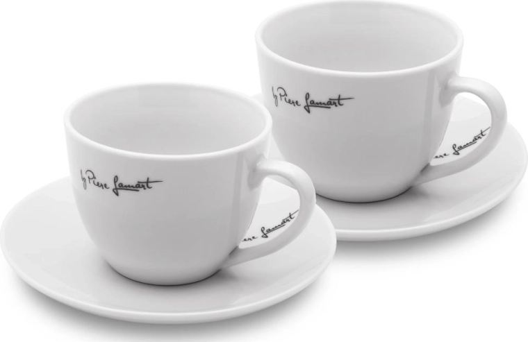 Lamart Kaffe πορσελάνινο φλιτζάνι καφέ με πιατάκι, 2 τεμ., 300 ml