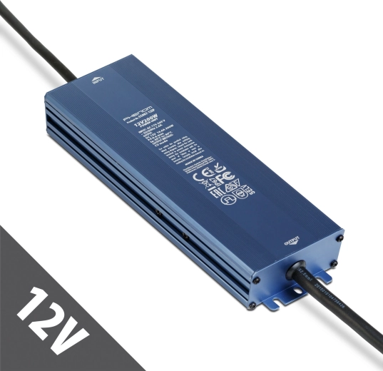 Σταθεροποιημένο τροφοδοτικό μεταγωγής 12 V DC 200 W IP67