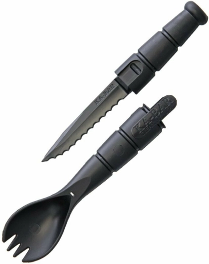 Ka-Bar σπορκ με μαχαίρι 2 σε 1