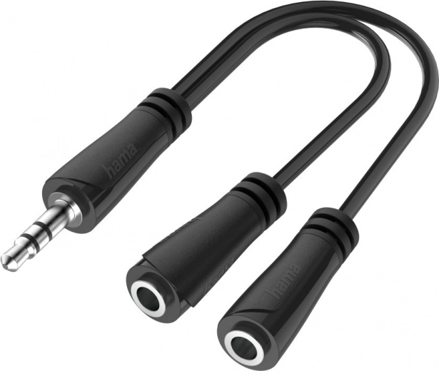 Στερεοφωνικός διακλαδωτής ήχου jack 3,5 mm (1× αρσενικό σε 2× θηλυκά)