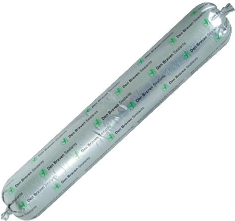 Δομικό βουτυλενικό σφραγιστικό 600 ml γκρι DEN BRAVEN