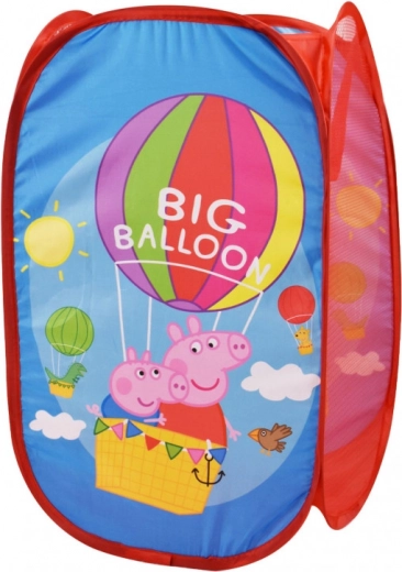 Πτυσσόμενο παιδικό καλάθι απλύτων PEPPA PIG 36 × 58 cm