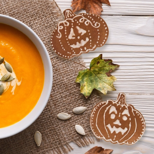 Ιδανικό για φθινοπωρινό και Halloween ψήσιμο