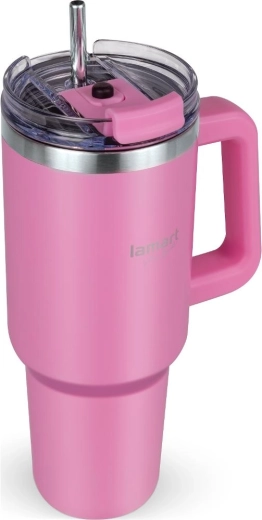 Θερμοκούπα Lamart Huge ροζ 1,2 l