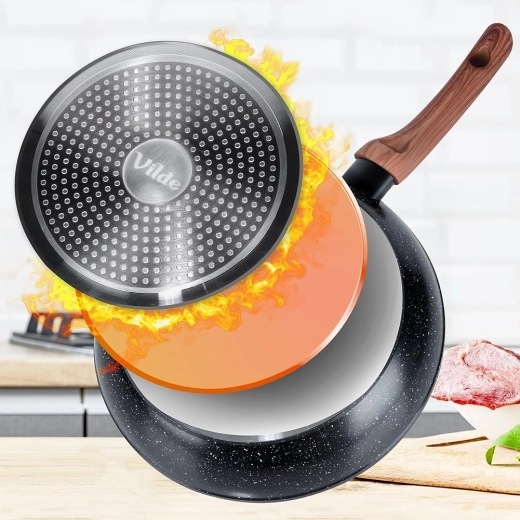 Επαγωγικός πάτος και ομοιόμορφη κατανομή θερμότητας