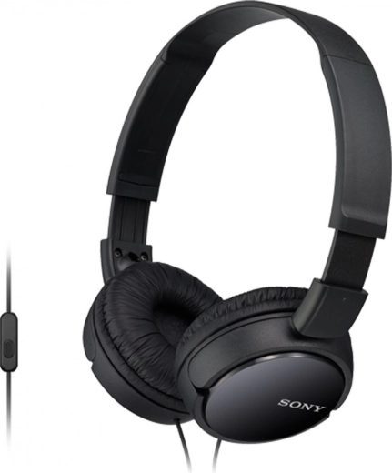Ακουστικά με μικρόφωνο Sony MDR-ZX110AP μαύρα