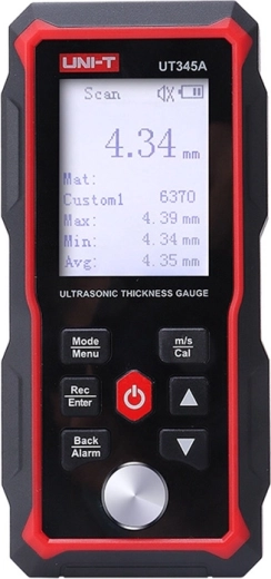 Υπερηχητικός μετρητής πάχους Uni-T UT345A
