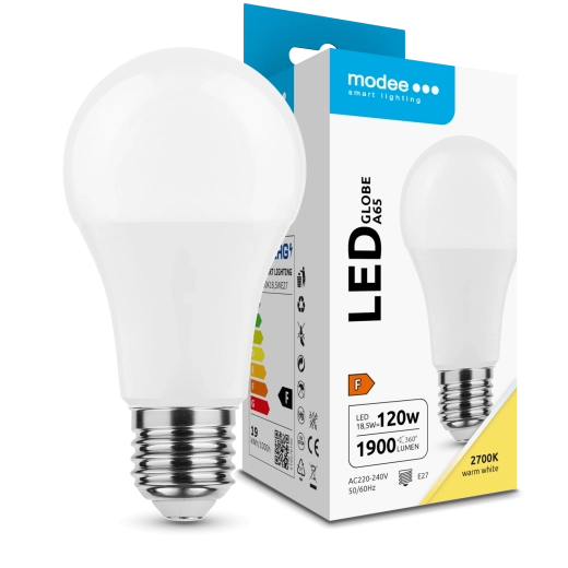 Λάμπα LED Modee Lighting A65 18,5 W E27 θερμό λευκό 1900 lm