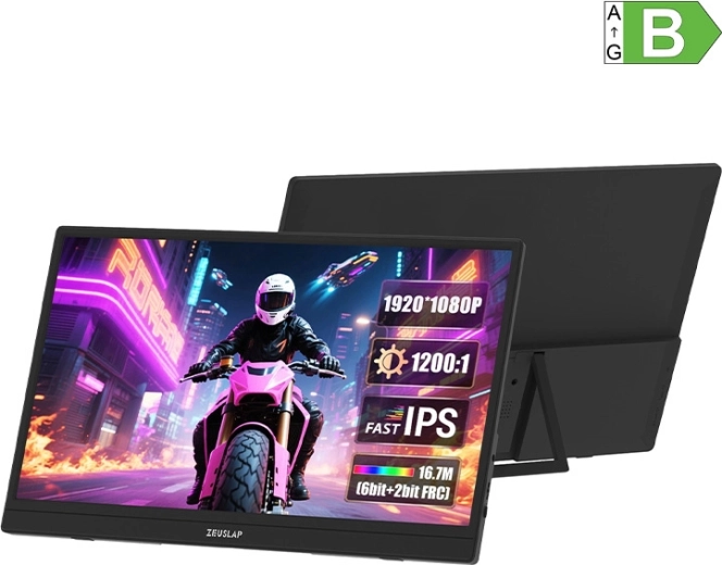 Φορητή οθόνη Zeuslap 15,6" Full HD