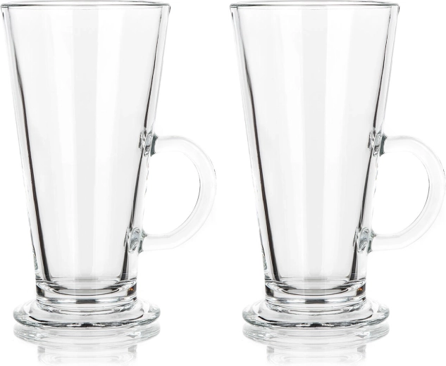 Γυάλινα φλιτζάνια latte 270 ml TANGER, σετ 2 τεμ.