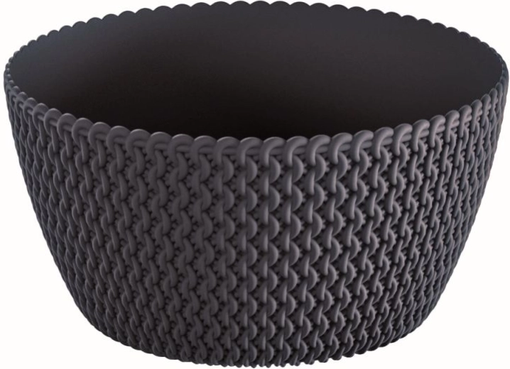 Μπολ για φυτά SPLofy 23,6 cm ανθρακί