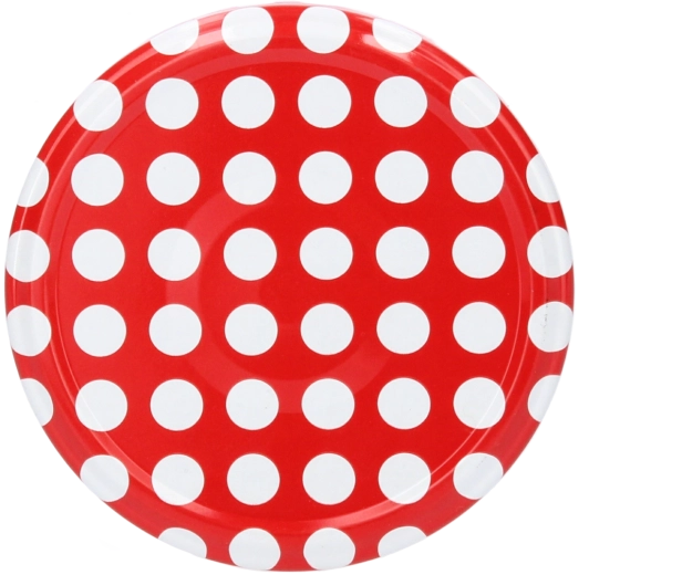 Καπάκια για βάζα κονσερβοποίησης Twist 82 mm Groszek, 6 τεμ.
