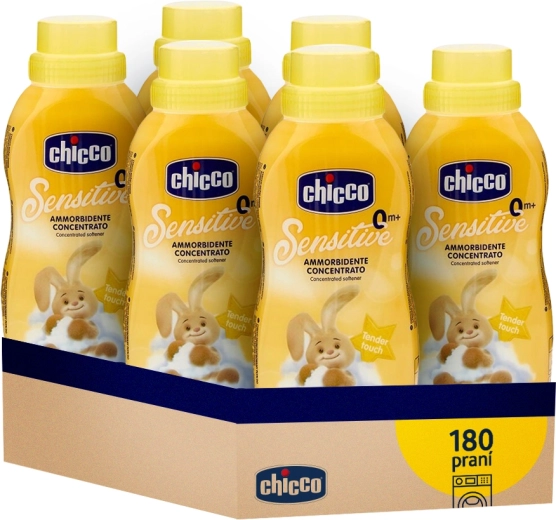Chicco συμπυκνωμένο μαλακτικό ρούχων Baby Sensitive Απαλό άγγιγμα 750 ml