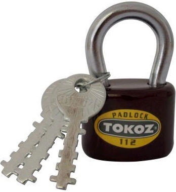 Λουκέτο TOKOZ 112/50 με 3 κλειδιά