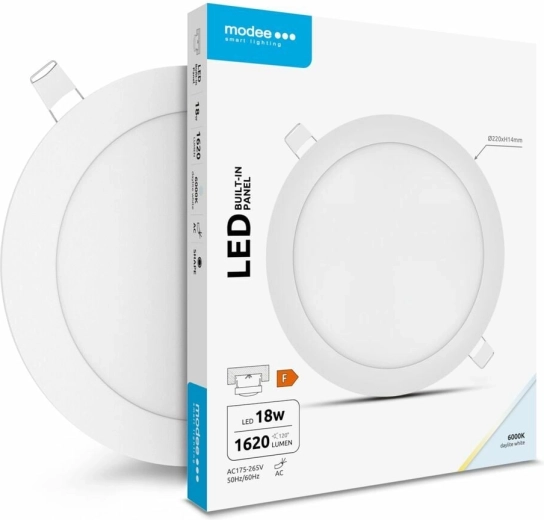 Στρογγυλό πάνελ LED 18 W ψυχρό λευκό MODEE LIGHTING